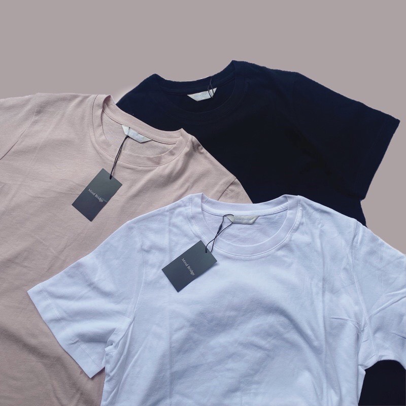 Áo thun Basic form vừa chất mỏng nhẹ Sofm Wear