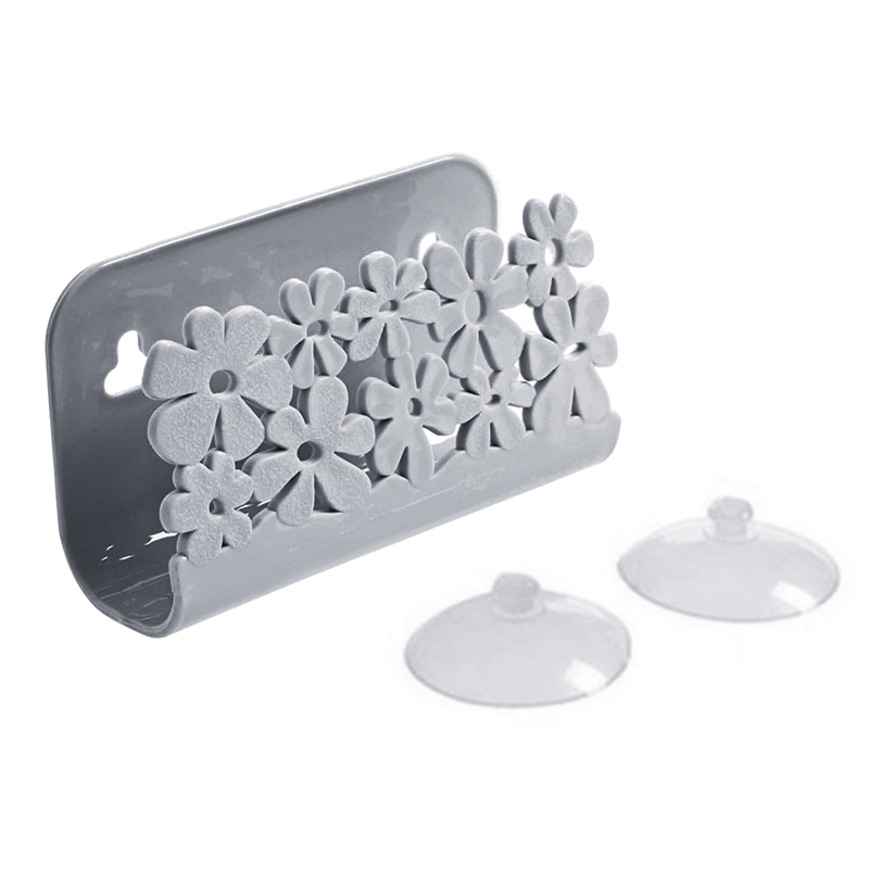Kitchen Sink Suction Sponges Holder Rack /  Bathroom Soap  Drying Rack Soap Storage /  Scrubbers Soap Storage