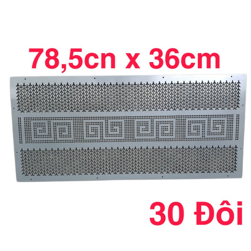 Lưới Loa Kéo 3 Tấc Đôi 78,5 x 36