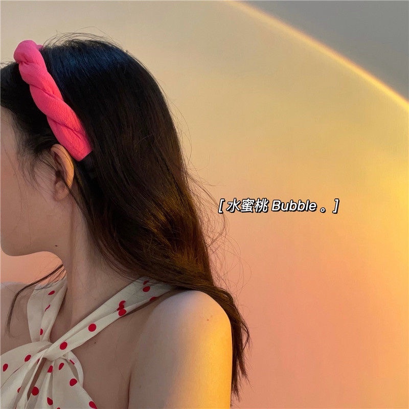 Băng đô cài tóc vặn thừng