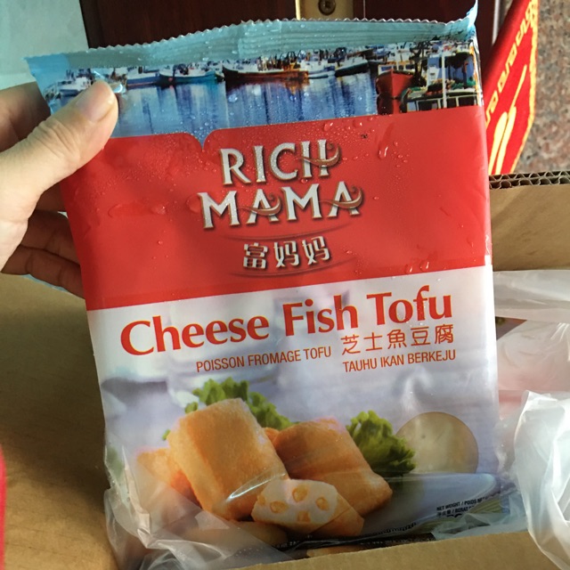 Đậu hủ phô mai rich 250gr-12 miếng