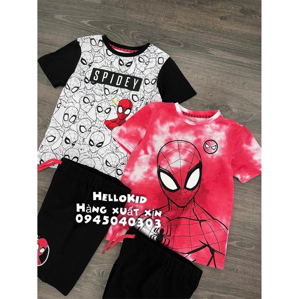 B135 - Bộ thun người nhện xịn cho bé