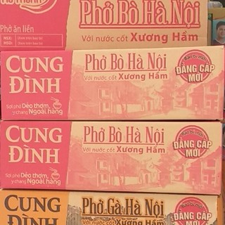Phở Cung Đình Bò/Gà  thùng 30