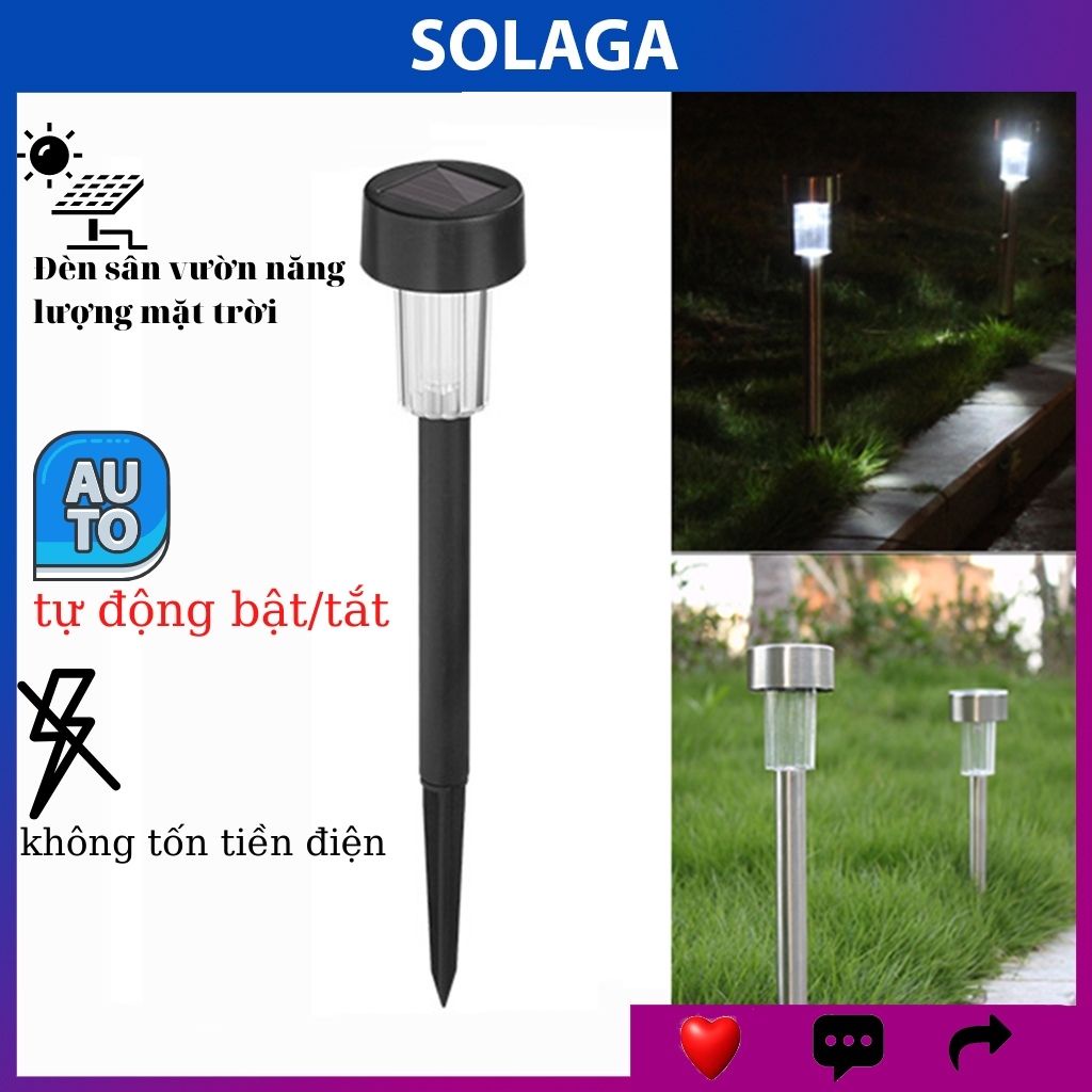 Đèn sân vườn năng lượng mặt trời tự động SOLAGA HT410