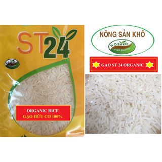 [𝐂𝐎𝐌𝐏𝐎 5kg]Gạo Sạch Hữu Cơ Organic ST24 🌾 Gạo Thơm Hữu Cơ ST24 🌾 𝘽𝙍𝘼𝙉𝘿 𝙉𝙊𝙉𝙂 𝙎𝘼𝙉 𝙆𝙃𝙊 🌾 1kg x 5 túi