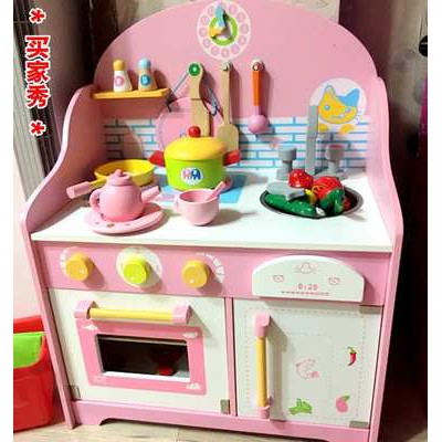 Bộ bếp gỗ cho bé oder ib phí ship