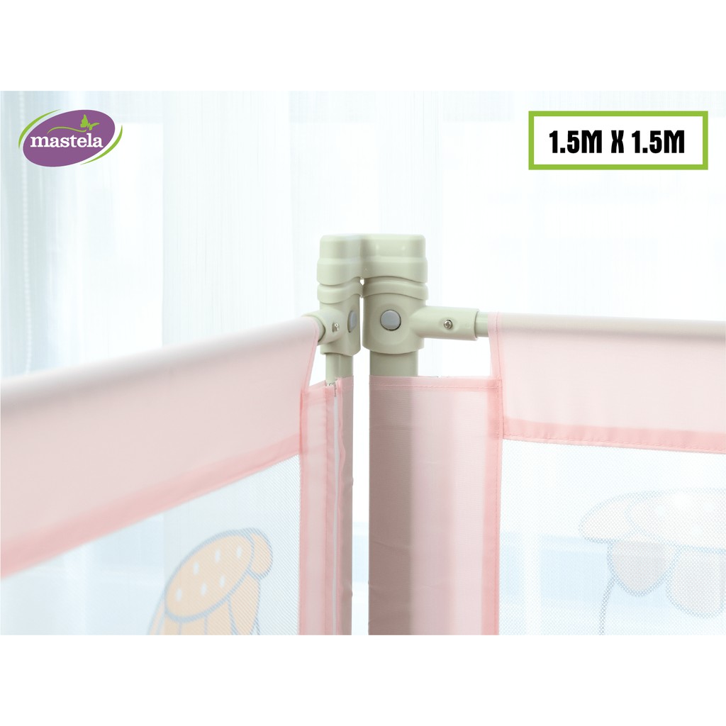 [CHÍNH HÃNG]Thanh chắn giường điều chỉnh độ cao Mastela - 1.8M - 2M 0619-MSTL-006-YY-C09.