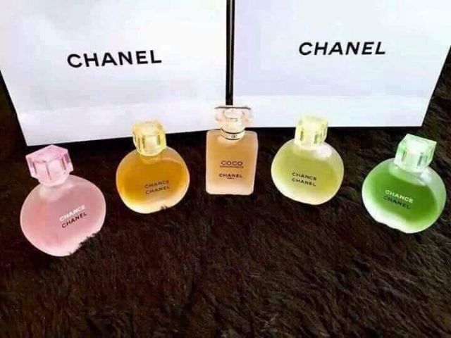 Set 5 lọ nước hoa thơm phức