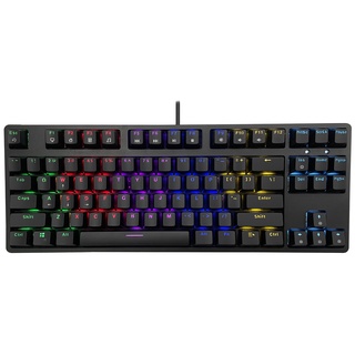 Bàn phím cơ E-DRA EK387L Rainbow LED (Swicth, Blue / Brown / Red )
