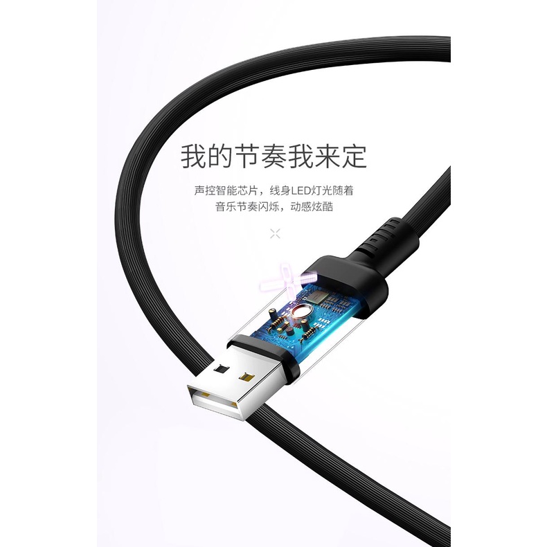 Cáp phát sáng Earldom 1M EC - 053M