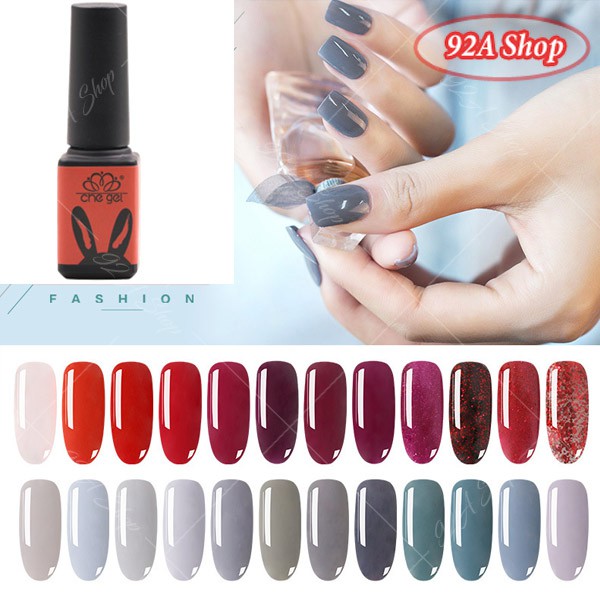 SƠN MÓNG TAY CHE GEL TÔNG VANG ĐỎ SÁNG BÓNG BỀN ĐẸP MS-RD
