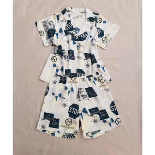 bộ đồ ngủ pijama lụa 100d mềm mịn mát