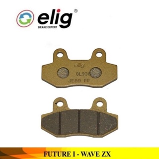 Bố thắng,má phanh dĩa chính hãng hiệu Elig dành cho xe Future l,Wave ZX