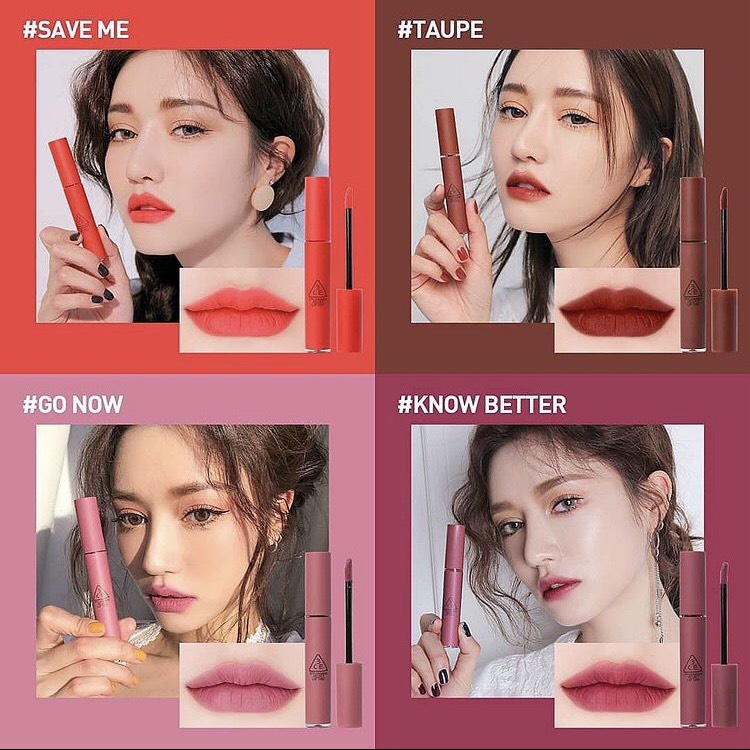 Son Kem Lì 3CE Velvet Lip Tint