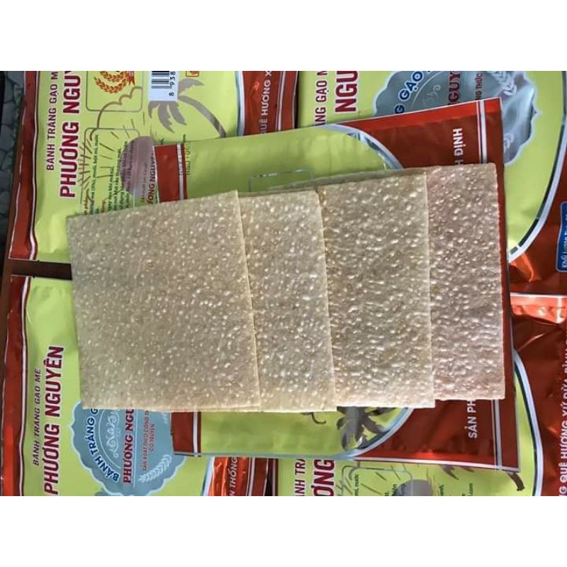 Bánh tráng gạo mè nướng Phương Nguyên gói 75gr - Đặc sản Bình Định