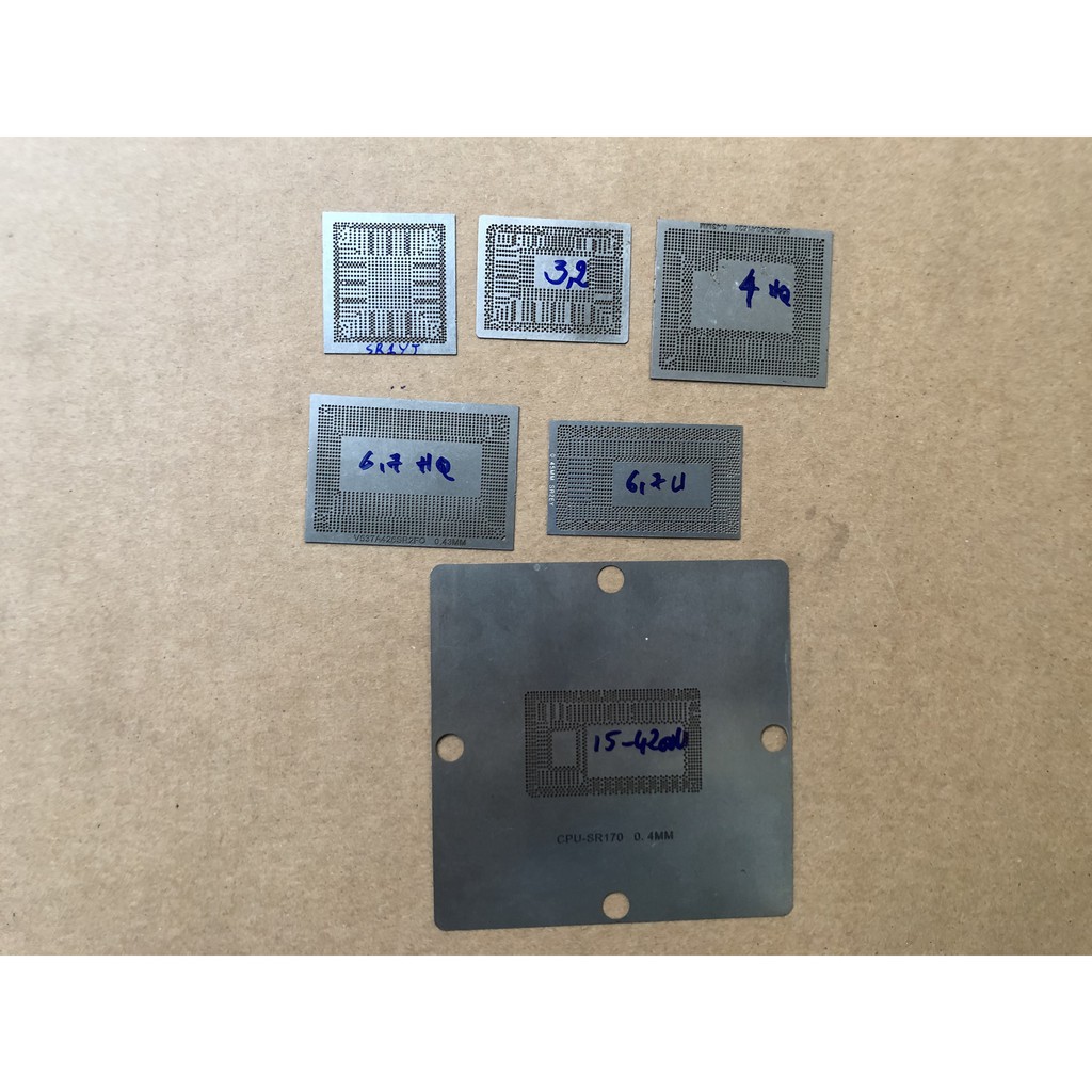 Lưới Làm chân CPU Thế hệ 1 2 3 4 5 6 7 8 9 10