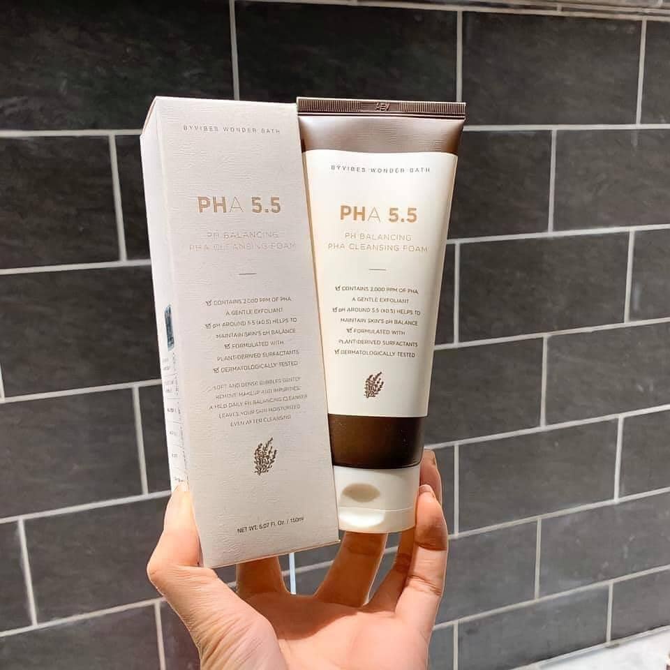 Sữa Rửa Mặt PHA 5.5 pH Balancing Cleansing Foam 130ml