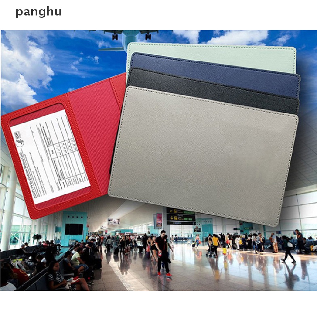 Bao Da PU Đựng Hộ Chiếu / Thẻ Tiện Dụng Khi Đi Du Lịch