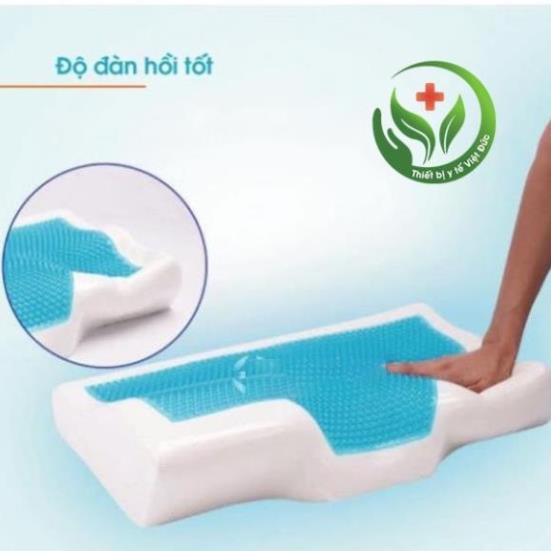 Gối Ngủ Cao Su Non Điều Hoà Cao Cấp Cho Người Đau Cổ Vai Gáy, Thoái Hoá Đốt Sống Cổ - BM-S106