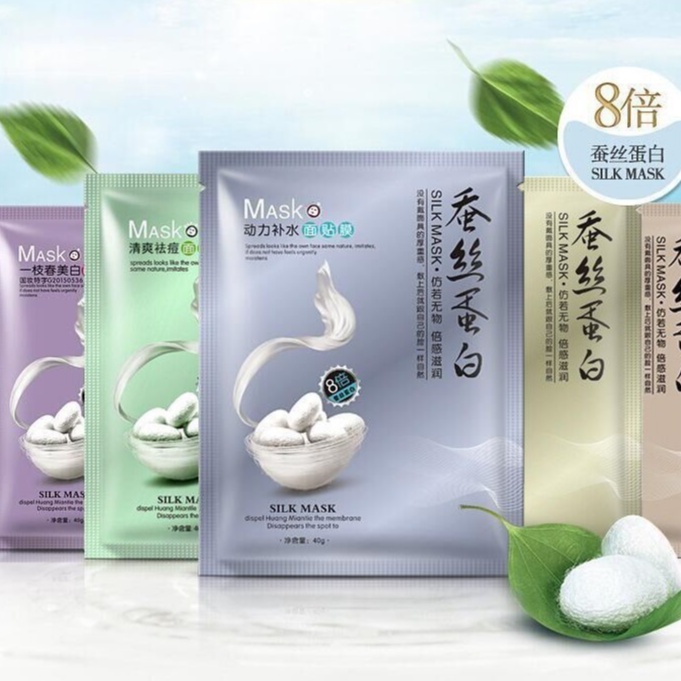 Mặt Nạ Tơ Tằm ONE SPRING SILK MASK - Dưỡng trắng cấp ẩm giảm mụn (20ml)