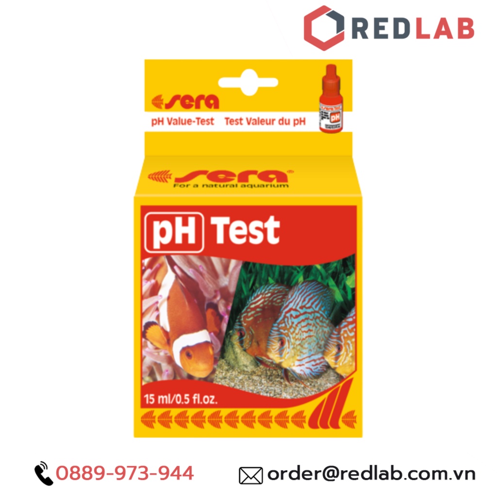 Bộ test pH nhanh trong nước Sera hàng chính hãng