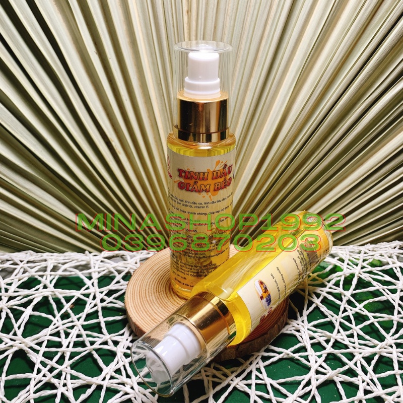 Tinh Dầu Giảm Béo 100ml - Mẹ sau sinh, Mờ dư thừa bụng, đùi, tay...