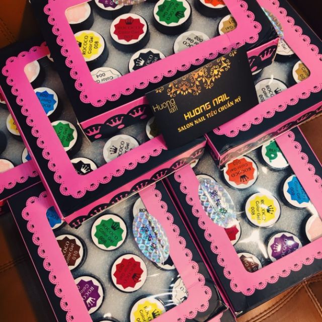 Set gel vẽ 12 màu