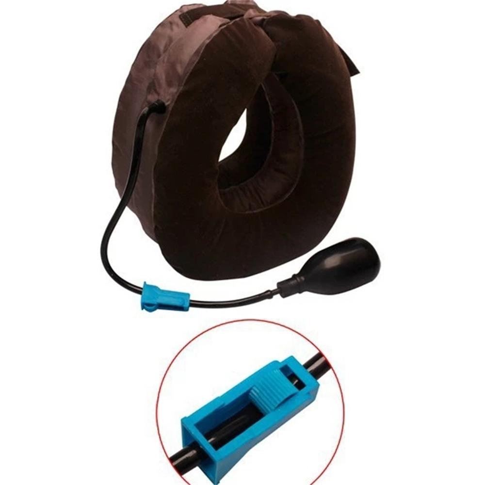 Gối Kê Cổ Bơm Hơi Nhỏ Gọn Bảo Vệ Đầu Và Lưng