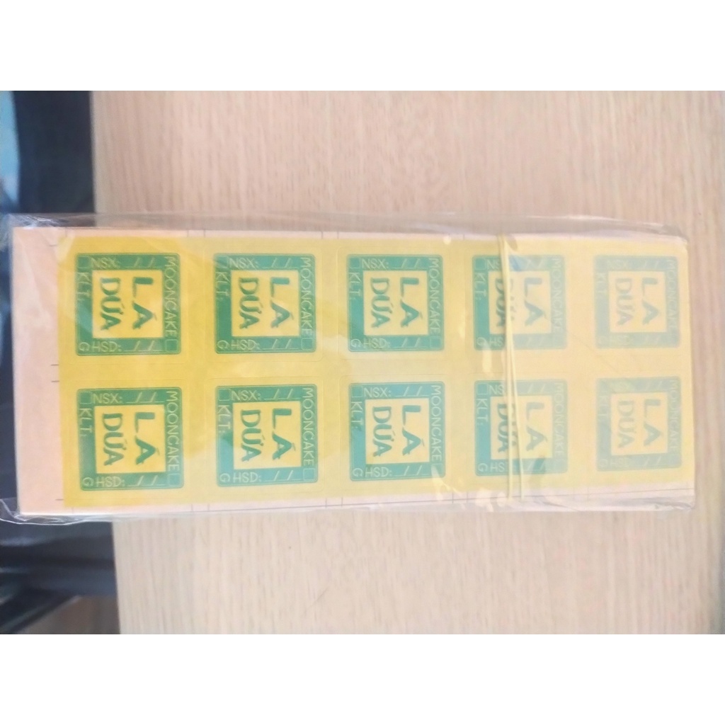 Tem Nhân Trung Thu ( VUÔNG ) 10 TEM