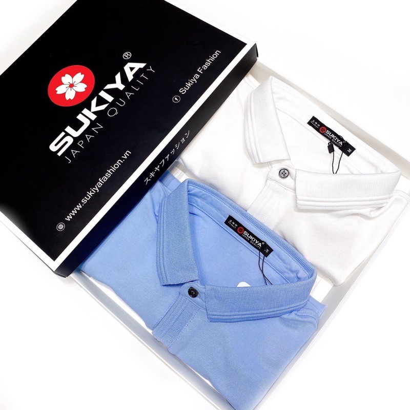 Áo Thun Nam Có Cổ SUKIYA 5 Màu Chất Liệu Cotton, Siêu Mát, Phom Dáng Trẻ Trung AT06 | BigBuy360 - bigbuy360.vn