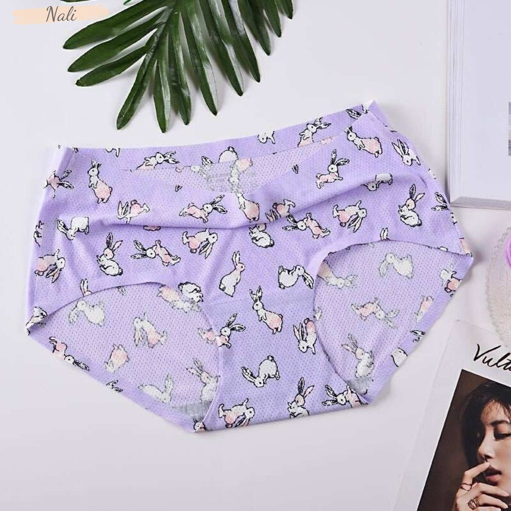 Quần lót nữ su điều hòa kute, thun lạnh không đường may siêu mát lạnh NL105 | BigBuy360 - bigbuy360.vn