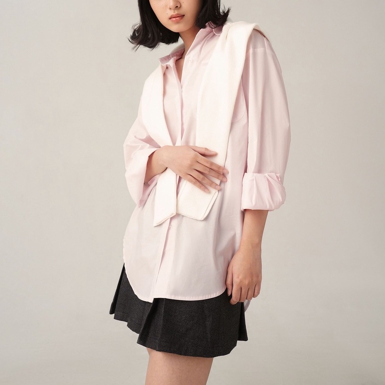 Chân váy nữ SSSTUTTER dáng tennis xếp ly phong cách pháp DOTS MINI SKIRT