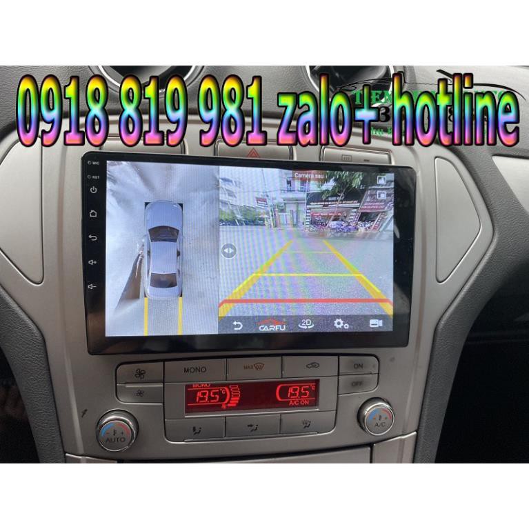 [GIẢM 30%] MÀN HÌNH ANDROID CARFU TÍCH HỢP CAMERA 360 RAM 2/32 CHIP 8 NHÂN | BigBuy360 - bigbuy360.vn