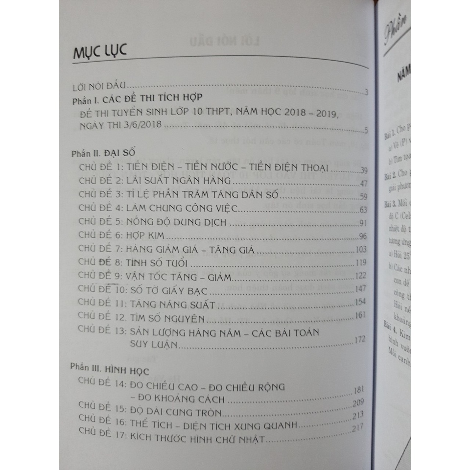 Sách - Luyện thi vào lớp 10 Toán - Tích hợp thực tế