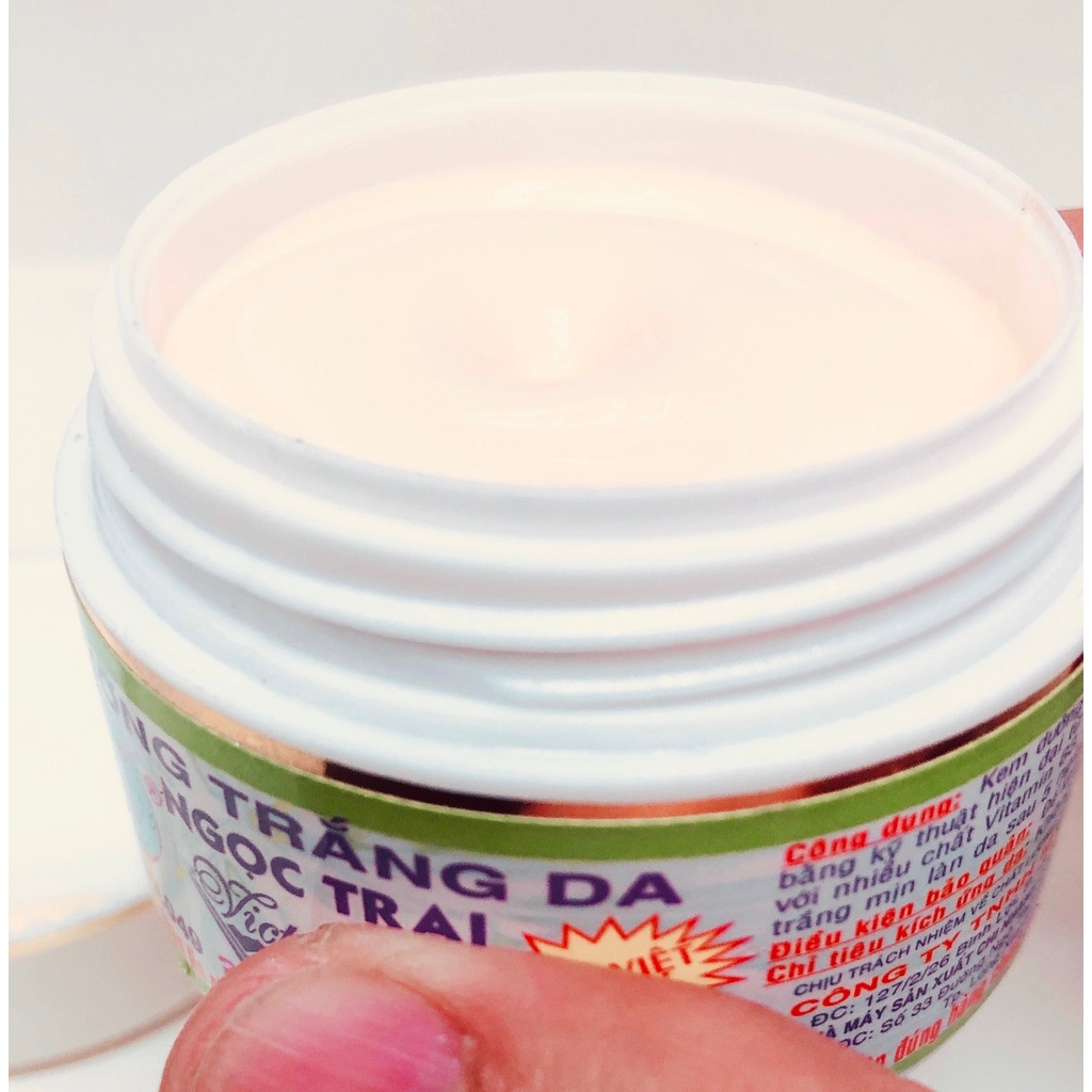 Kem Dưỡng Trắng Da Ngọc Trai Victory Hàng Chuẩn Hoa Việt - kem cặp15g