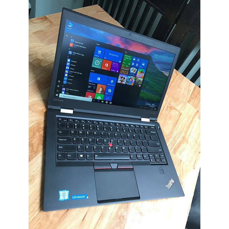 Laptop IBM thinkpad X1 Carbon Gen 4, i7 6600u, 16G, 512G,FHD