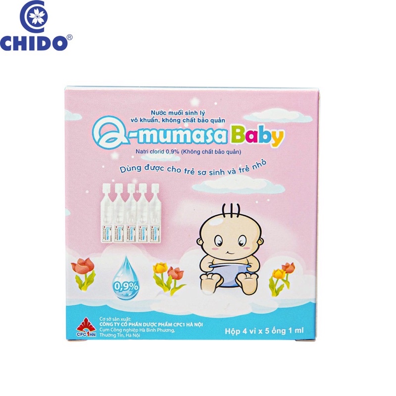 Nước muối sinh lý dạng tép -Qmumasa