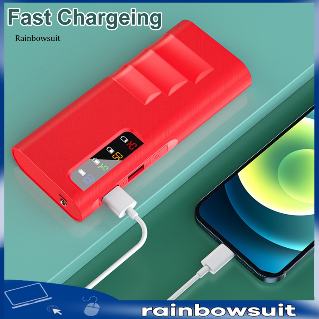 Sạc Dự Phòng Mini Hai Chiều Có Đèn LED Tiện Dụng Mang Theo Du Lịch