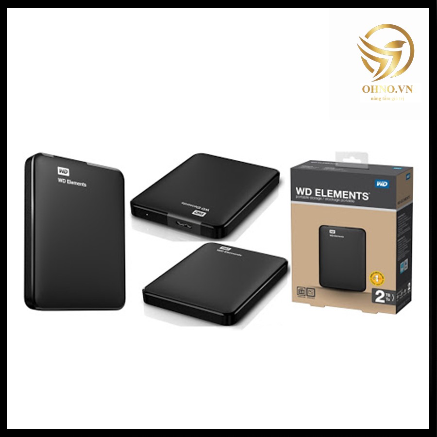 Ổ Cứng HDD Di Động WESTERN (WD) 2TB 2.5" Ổ Cứng Rời HDD Chính Hãng Cổng USB 3.0 Tốc Độ Cao - OHNO VIỆT NAM | BigBuy360 - bigbuy360.vn