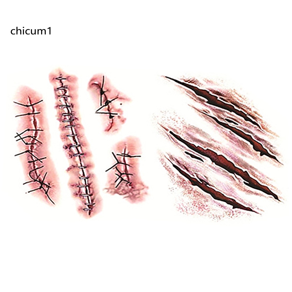 Set 5 hình xăm dán trang trí Halloween
 | BigBuy360 - bigbuy360.vn