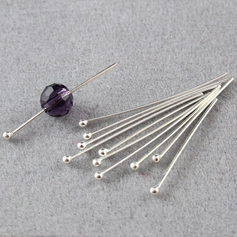 Set 100 Kim Đồng Màu Vàng/Bạc 20/30mm Dùng Làm Đồ Trang Sức DIY