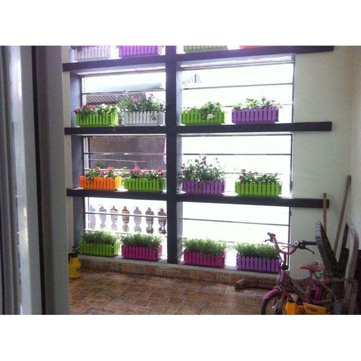 Chậu nhựa hàng rào size to cm hàng loại 1 dày bóng đẹp.