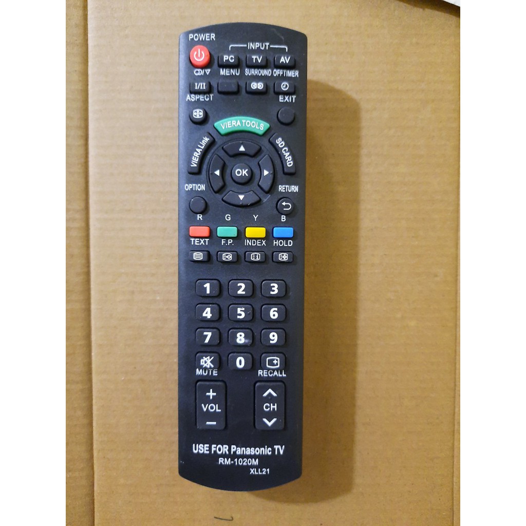 Remote Điều khiển tivi Panasonic RM-1020M LED/LCD/Smart TV- Hàng mới có tặng kèm Pin