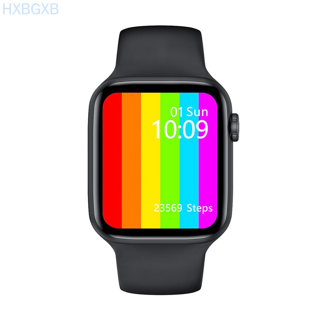 HXBG Smart Watch IP68 Waterproof Smart Wristband TPU Bluetooth Sport Watch Fitness Sleep Wristband, Black