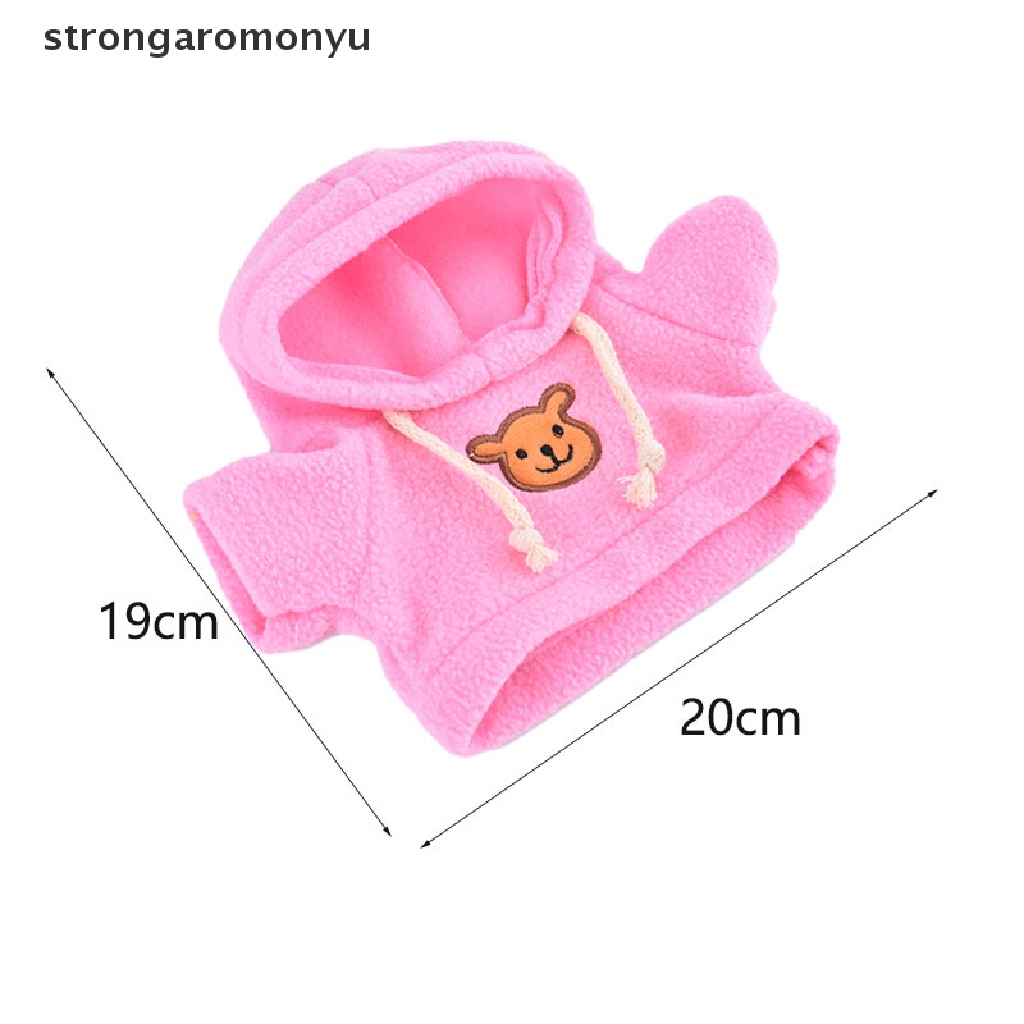Quần áo búp bê vải lông nhung cho vịt/ búp bê 30cm