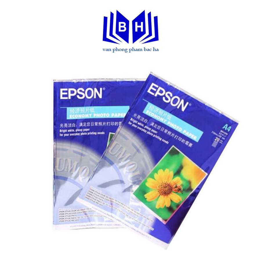 Giấy In Ảnh Một Mặt  Hoa Cúc A4 200g Bóng Đẹp Sử Dụng  Trong In Ảnh Danh Thiếp Thiệp Mời Thực Đơn Tờ Rơi