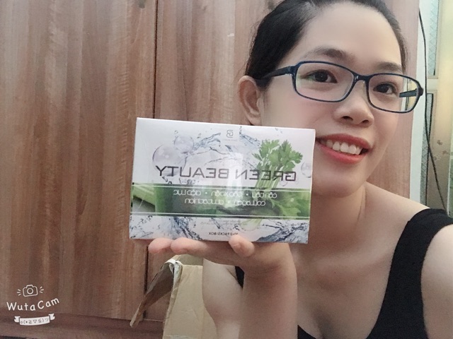 TINH CHẤT NƯỚC ÉP CẦN TÂY GREEN BEAUTY - ĐẸP DA + ĐẸP DÁNG + THẢI ĐỘC (hộp 30 gói tặng kèm 2 gói) có thẻ bảo hành | BigBuy360 - bigbuy360.vn