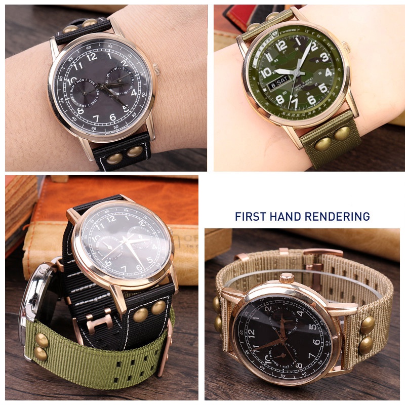 YIFILM Phù Hợp Cho Hamilton / Gia Đìnhlton H77775960 H77696793 Dây Đeo Đồng Hồ Bằng Nylon Kích Thước 22mm Dành Cho Nam