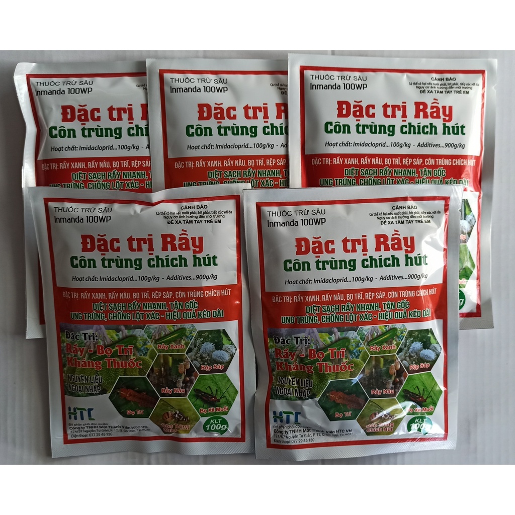 Đặc trừ rầy côn trùng chích hút - Gói 100g