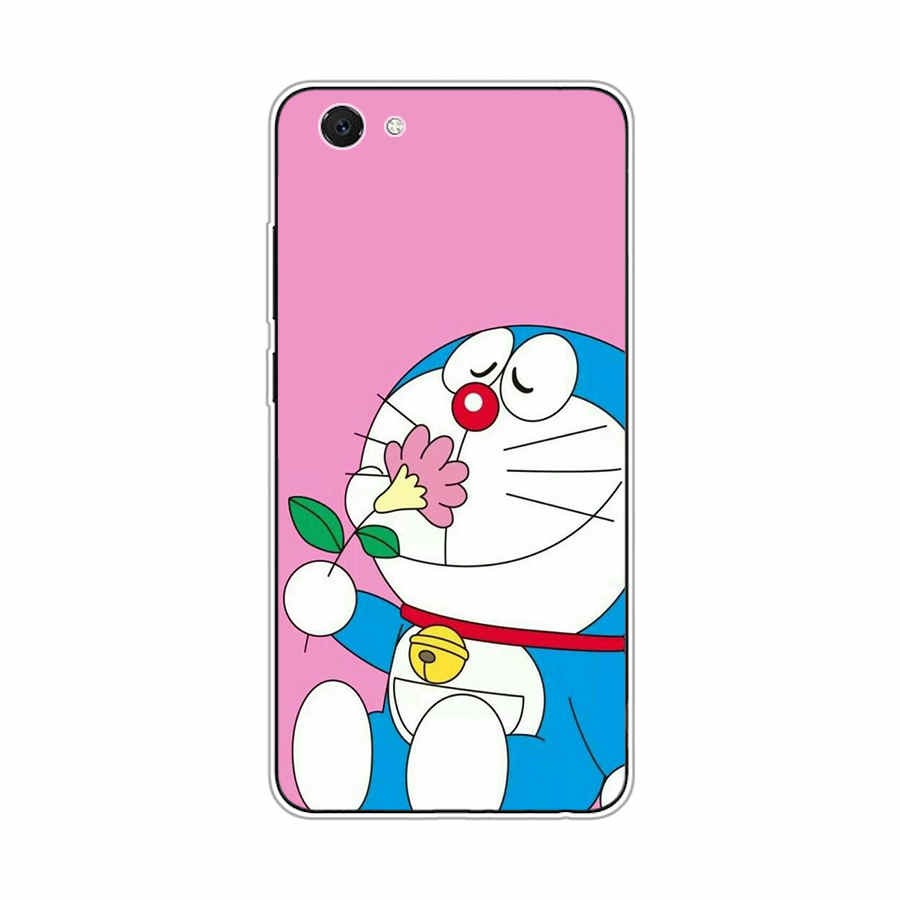 Ốp Lưng Điện Thoại Bằng Silicone Tpu Mềm Hình Doraemon Cho Vivo Z1X / Y67 / V5 / V5S / Y66 / Y51 / Y20 2021
